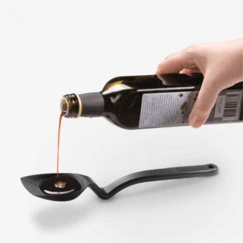 Dreamfarm Supoon Silikon Kaşık, Siyah