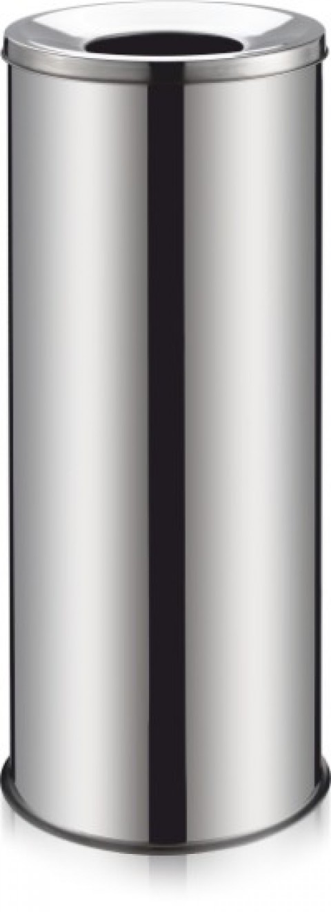 Düz Kapak Battal Çöp Kovası 31,5 cm H:60 ( HL-447B )