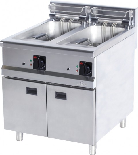 Atalay Elektrikli Alt Dolaplı Fritöz  80*90*85 24 litre X 2 (AEF-890)