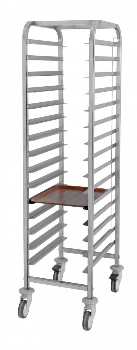 Empero Bulaşık Toplama Arabası - Tekli Tepsi (37*53 cm Selform)  , Demonte , 430*560*1710 mm (EMP.BA.2.3753-13)