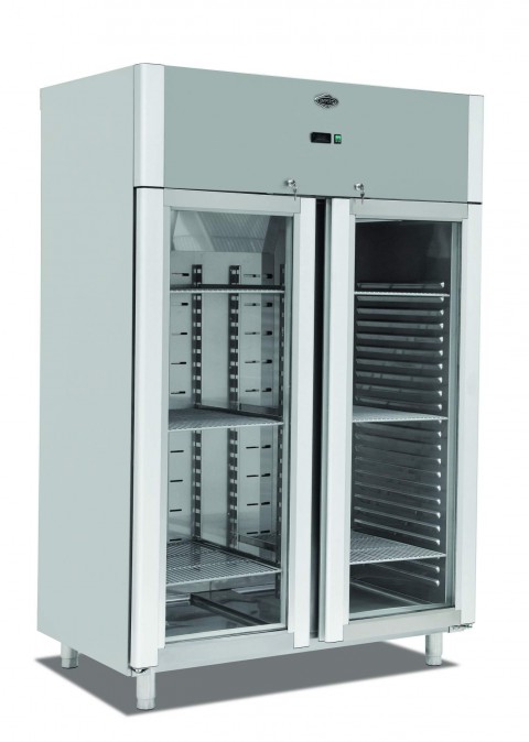 Empero Cam Kapı Dik Tip Çift Kapılı Buzdolabı 140*80*205 cm , 1400 lt (EMP.140.80.03)