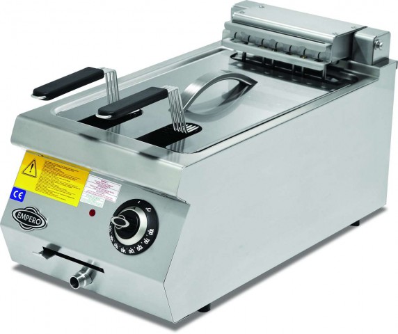 Empero Plus Elektrikli Fritöz 18 Lt ,  40*73*30 cm (EMP.PLS.7FE010)