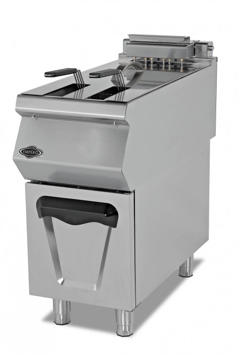 Empero Plus Gazlı Fritöz 18 lt , Dolaplı 40*73*85 cm (EMP.PLS.7FG010)