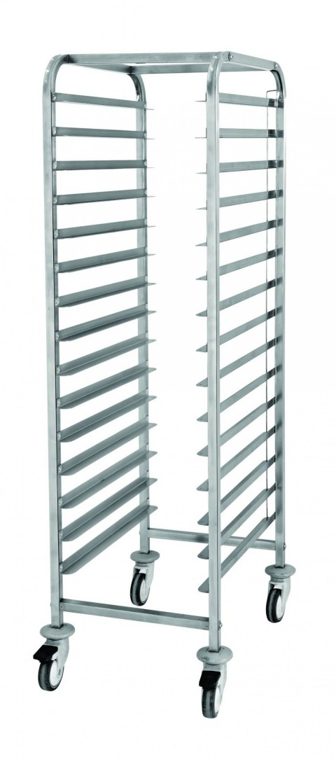 Empero Tepsi Taşıma Arabası - 15li , 60*40 cm Tepsi İçin (EMP.TT.2.6040)