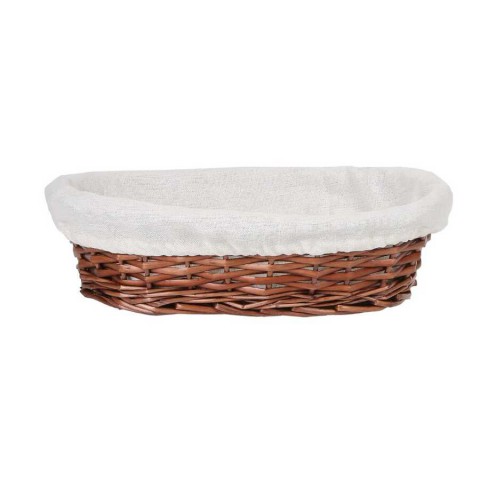 Epinox Hasır Bezli Oval Sepet 28 Cm ( ES-2820 )