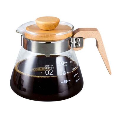 Epinox Kahve Sürahisi Ahşap Sap - 600 ml ( VCWN-60 )