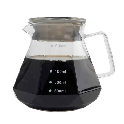 Epinox Köşeli Kahve Sürahisi 600 ml ( YKS-600 )