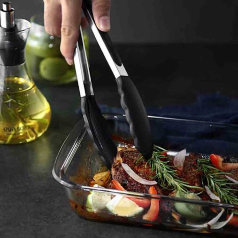 Epinox Silikon Uç Barbekü Maşa 40 Cm ( BMS-40 )