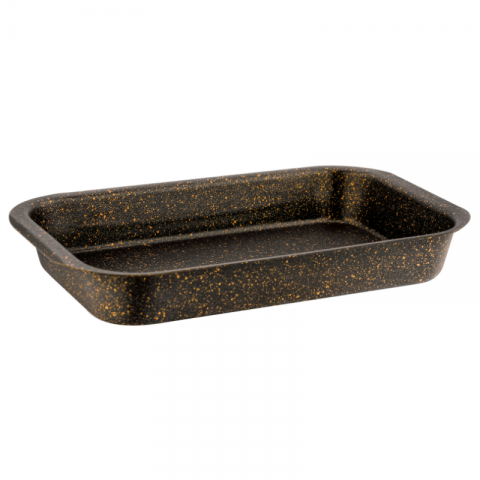 Evren 30x17 Cm Gold Stone Dikdörtgen Fırın Tepsisi 1,5 Lt