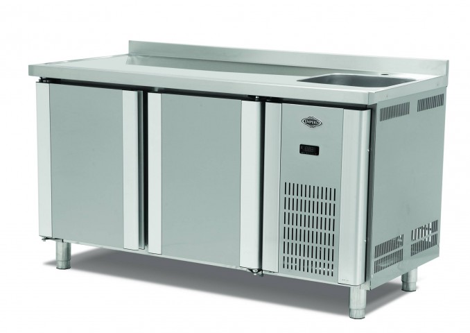 Empero Evyeli Tezgah Tipi Buzdolabı 2 Kapılı , 150*70*85 cm , 300 lt (EMP.150.70.01-EV)