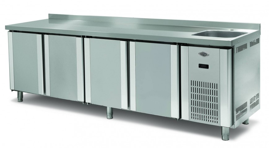 Empero Evyeli Tezgah Tipi Buzdolabı 4 Kapılı 277*70*85 cm (EMP.255.70.01-EV)