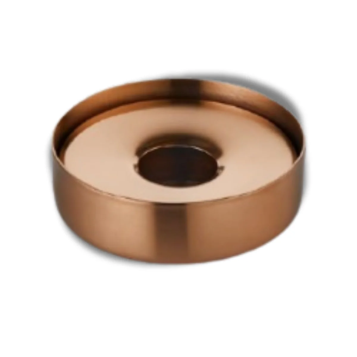 Fünke Skoçlu Küllük Kapaklı Bakır Ø8 cm H30 mm