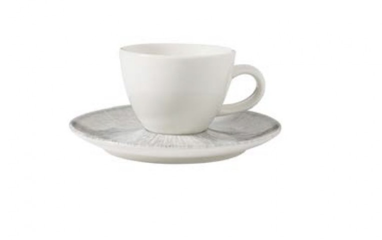 Güral Porselen GBS Bistro 02 Çay Fincanı Tabaklı Reaktif , 150 cc (  GBSBST023CR ) 1401