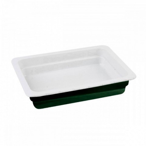 Lava Döküm GN 1/2 Gastronorm Küvet Emaye Kaplama 26x33cm ( LV KV 3326 ) Yeşil