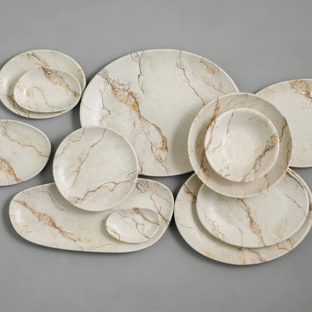 Bonna F-GRXGRM19DZ Granix Gourmet 19 cm Düz Tabak