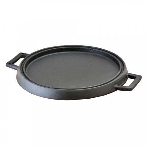 Lava Griddle Yuvarlak 28 cm Çift Taraflı (Bir taraf oluklu diğer taraf düz) ( LV ECO GT 28 T25 )