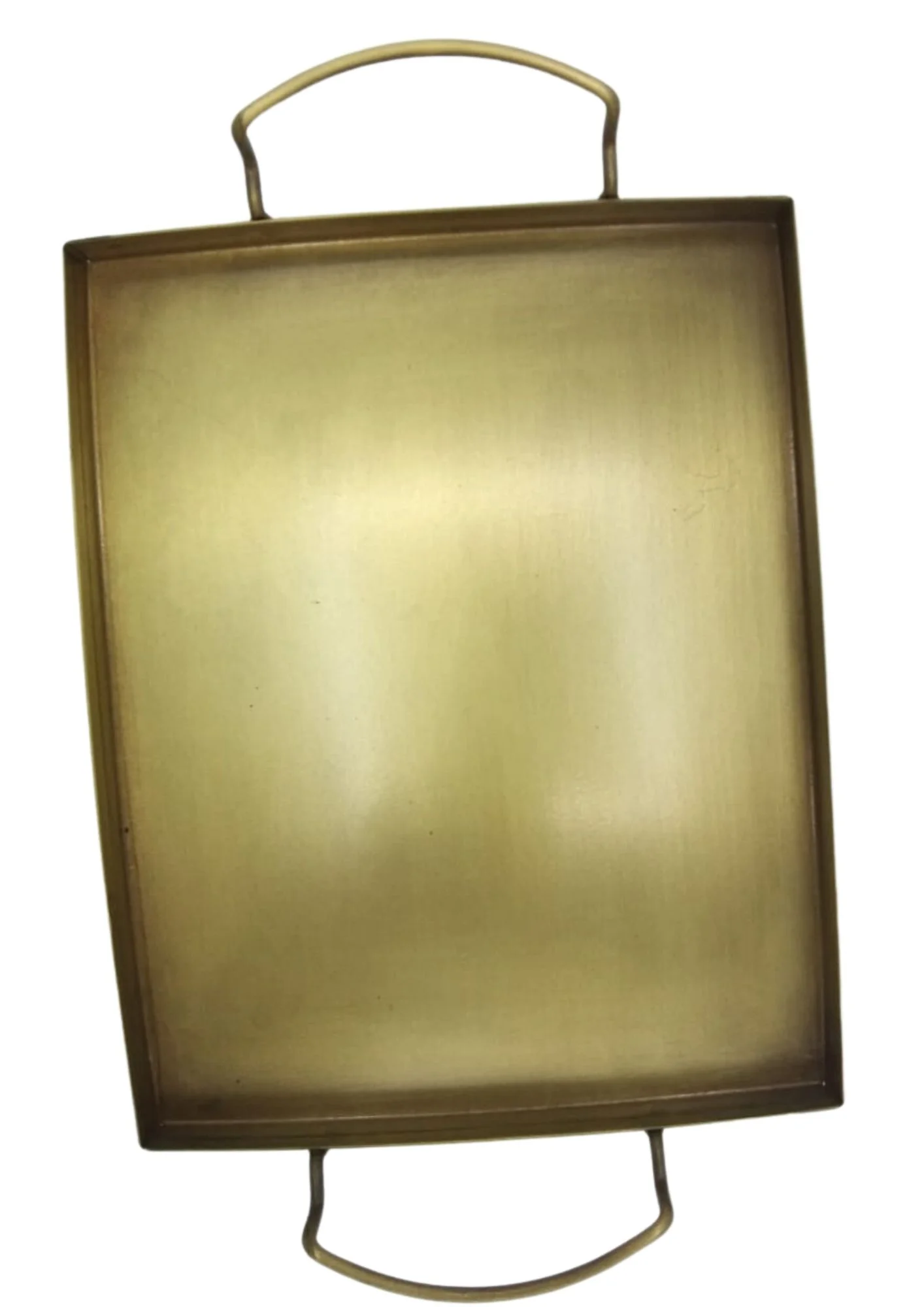 Galvaniz Dikdörtgen Tepsi  23*18 cm Gold