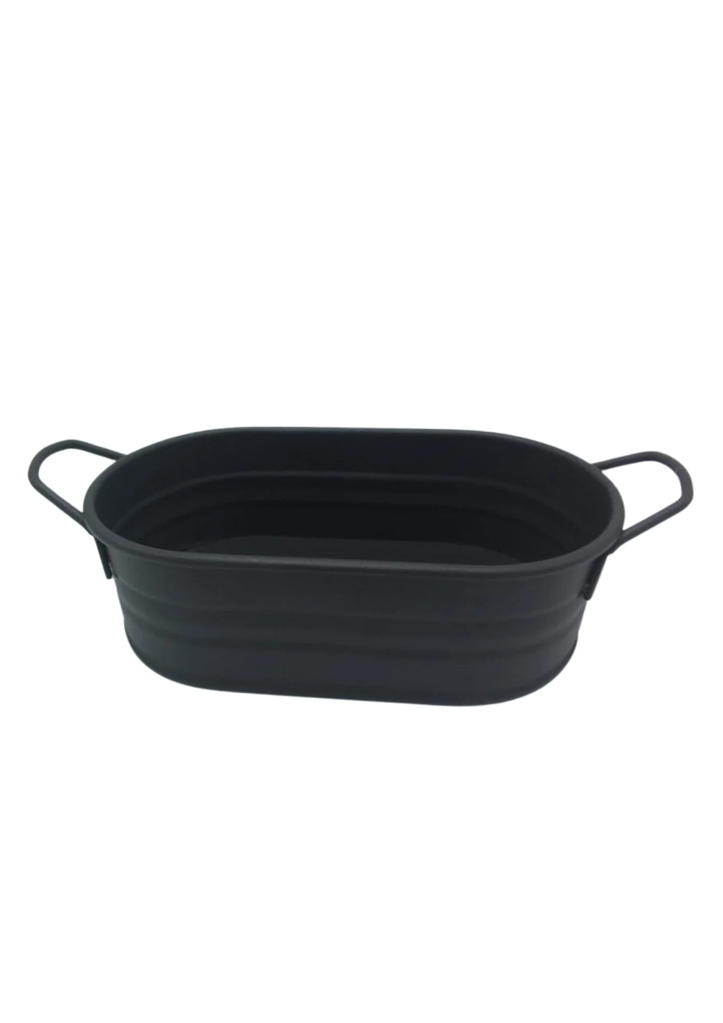 Yandan Kulplu Sunum Tepsisi 11*21 cm