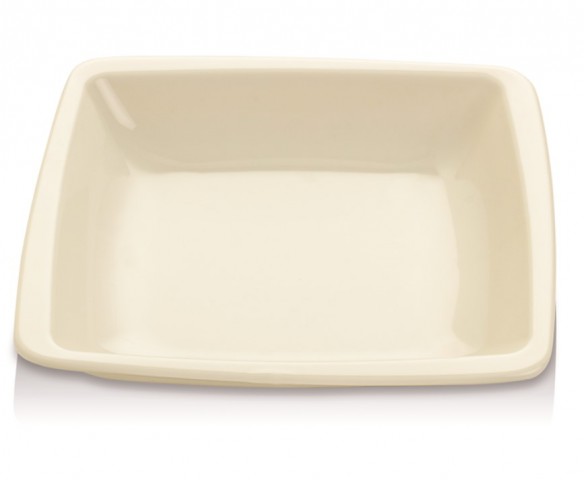 Güral Porselen GBS Orlando 19*19 cm Çukur Tabak Dekorsuz ( GBSORD19X19CK00 )