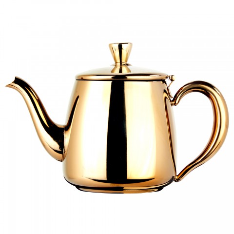 Groovy Çelik Kahve ve Çay Potu 550 ml (GRV-254-ALTIN)