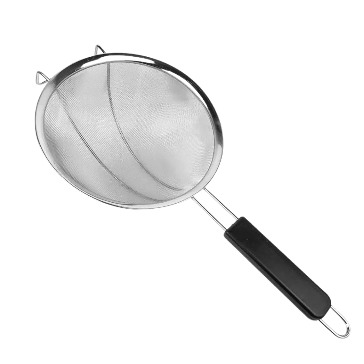 Groovy Destekli 30 cm Çelik Süt Süzgeci