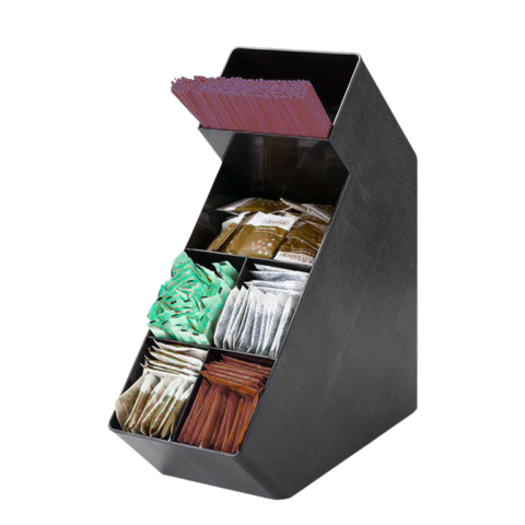 Groovy GRV-KBS-04 Plastik Pipetlik & Şekerlik Standı - 16×29×42 cm