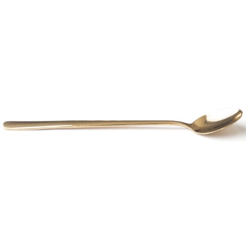 Groovy Kokteyl Kaşık , Altın Renk , 22 cm  ( BRD-680-ALTIN )
