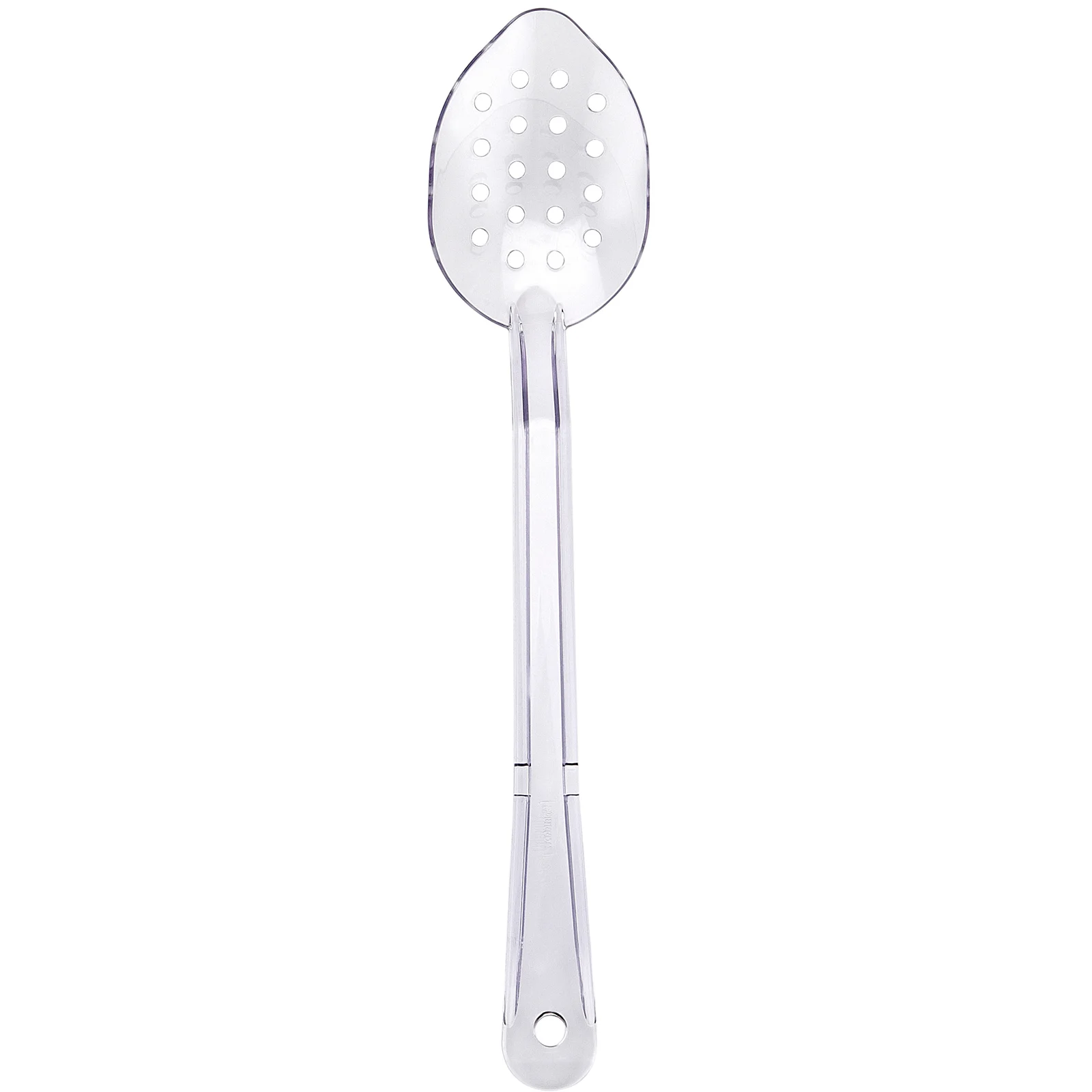Groovy Polycarbon Delikli Servis Kaşığı 34 cm ( BRD-PSS-13D ) Şeffaf