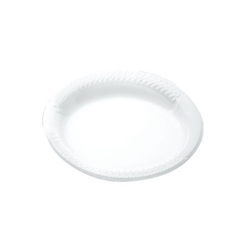 Güral Porselen Balık 25 Cm Düz Tabak Dekorsuz (BLK25DU00)
