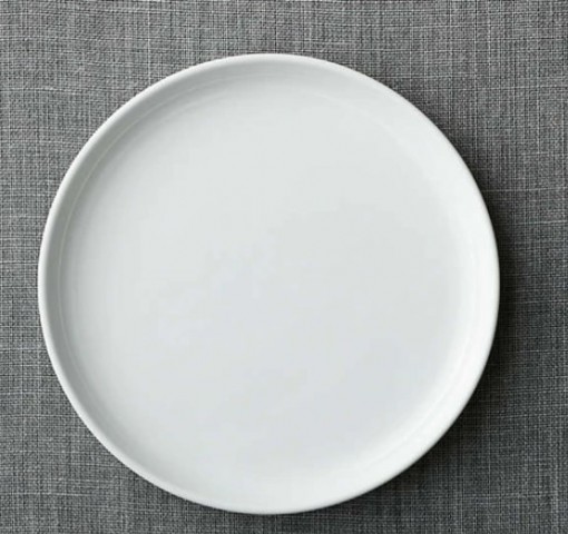 Güral Porselen Bilbao 27 cm Düz Tabak Dekorsuz (BLB27DU00)