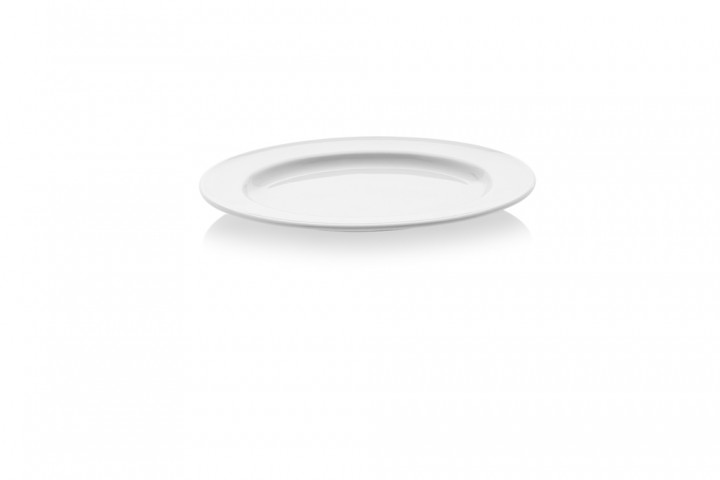 Güral Porselen Delta Otel 24 cm Kayık Tabak Dekorsuz ( DO24KY00 )