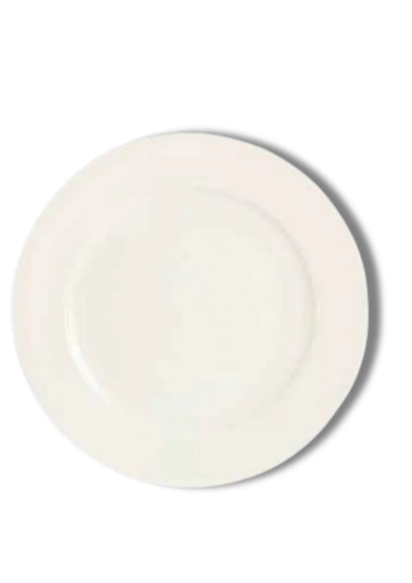 Güral Porselen Delta1 Otel 24 cm Düz Tabak Dekorsuz