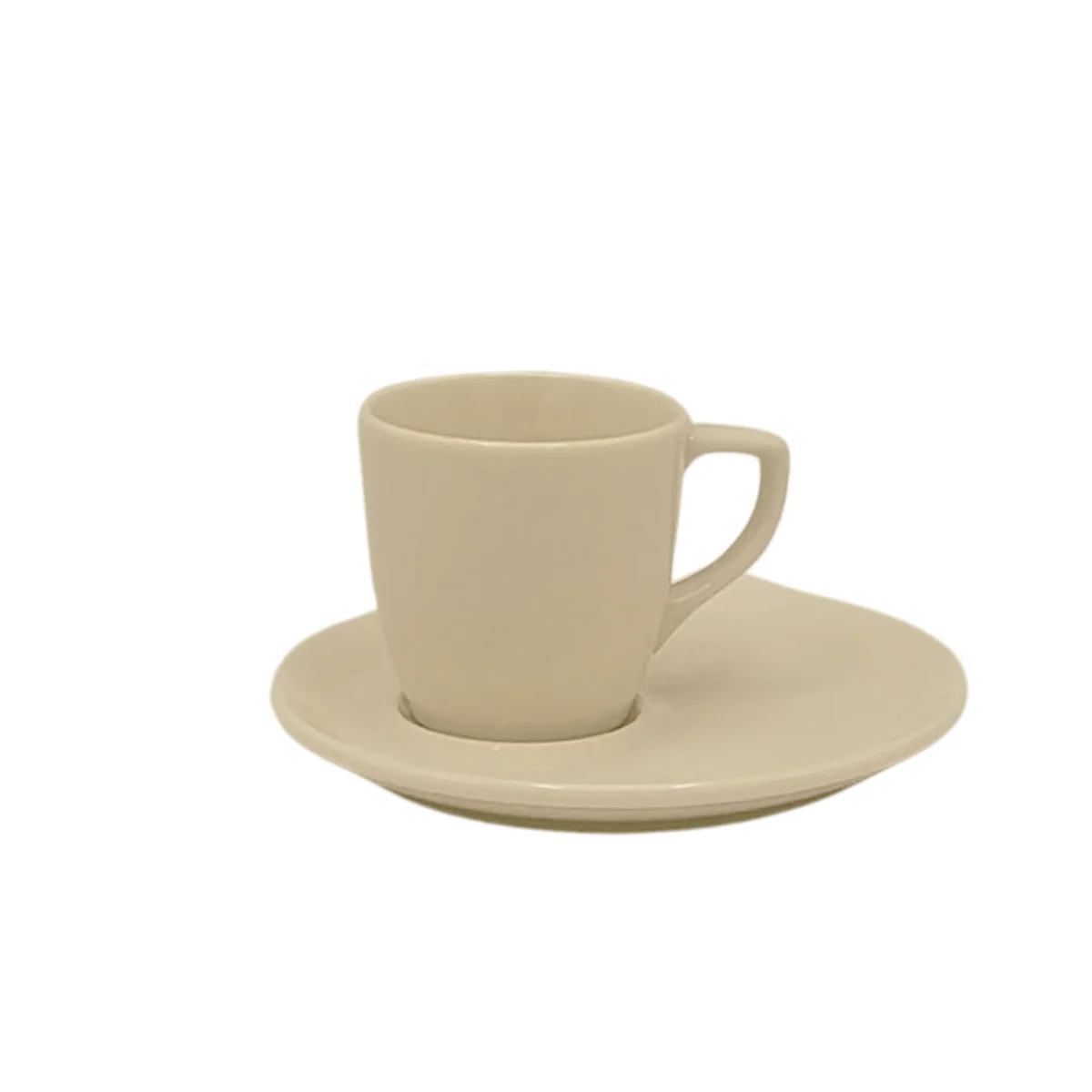 Güral Porselen GBS Barista 02 Cuba Tabaklı Kahve Fincanı GBSBRT02CKFT00