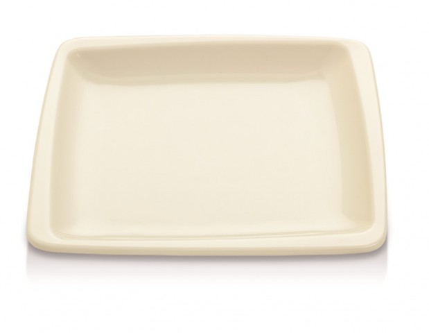 Güral Porselen GBS Orlando 17*17 Cm Düz Tabak Dekorsuz ( GBSORD17X17DU00 )