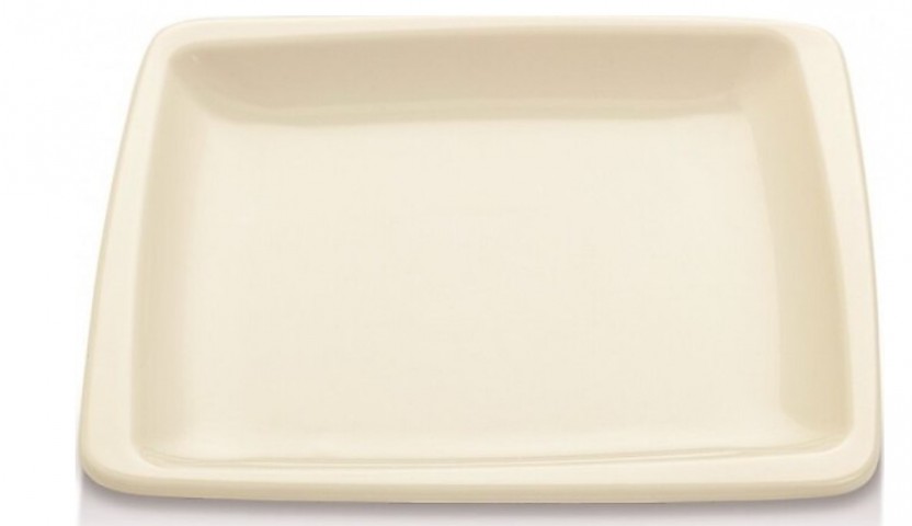Güral Porselen GBS Orlando 19x19cm Düz Tabak Dekorsuz ( GBSORD19X19DU00 )