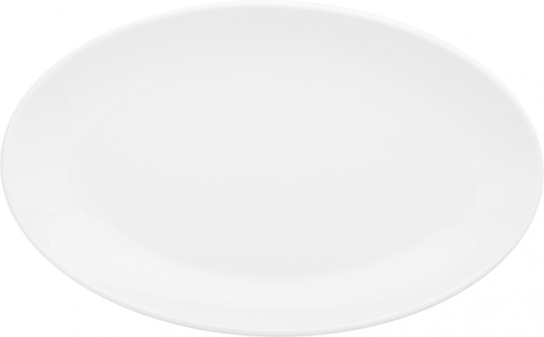 Güral Porselen Kebapçı 29 cm Kayık Tabak Dekorsuz ( KB29KY00 )
