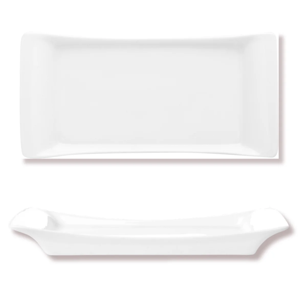 Güral Porselen Milano 16x9 cm Kayık Tabak ( MLN16X9KY00 )