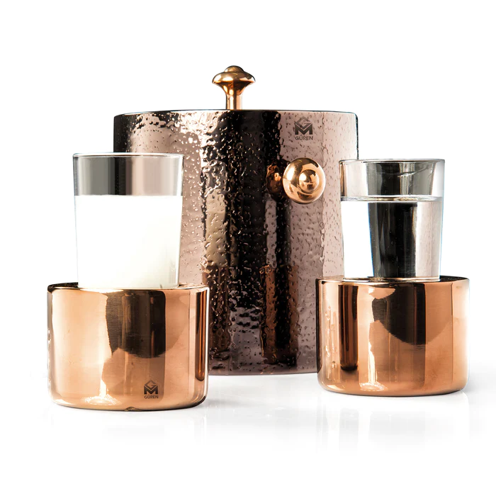 Güren Çift Cidarlı Nostalji Buz Kovası ( BZ-CC-1K-1513NB )