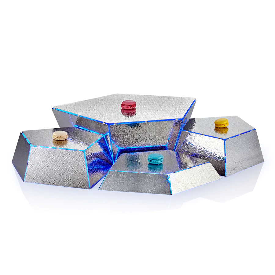 Güren Teşhir Dağ Sunumluk - 4 Lü Set ( YKS-DAG-4Y-01N )