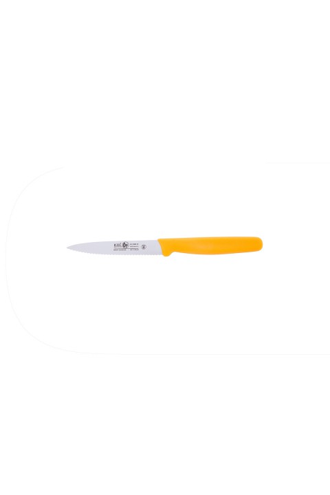 Icel Sebze Bıçağı Dişli 10 Cm Sarı