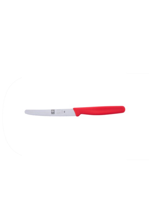 Icel Sebze Bıçağı Dişli 11 Cm Kırmızı