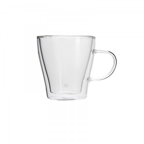 Jumbo Glory Double Wall Çift Cidarlı Kulplu Bardak 250 ml 2'li (500.01.01.6764)