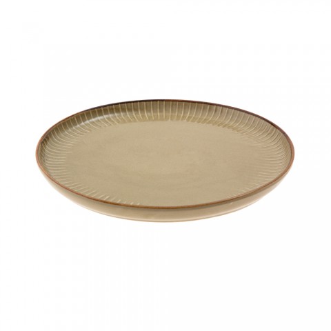 Jumbo Efes Bej 28 Cm Düz Tabak