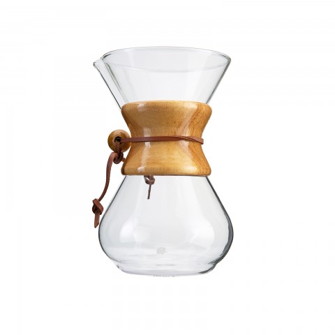 Jumbo Chemex - Glory 1500 Ml Cam Kahve Demleme Sürahisi