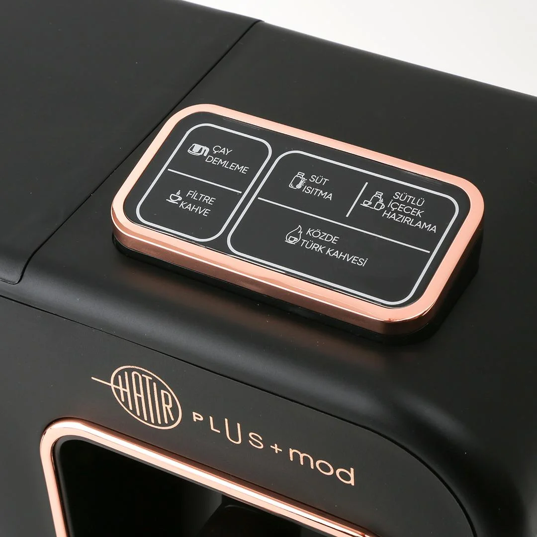Jumbo Hatır Plus Mod 5 İn 1 Kahve Makinesi Black Copper (500.01.01.8940)