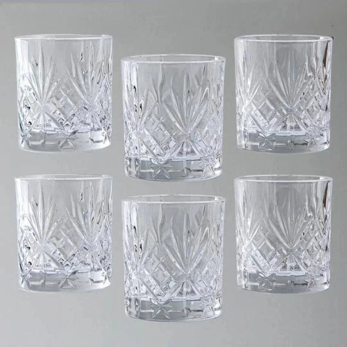 Jumbo RCR Melodia Kahve Yanı 6 lı Bardak Ayaksız