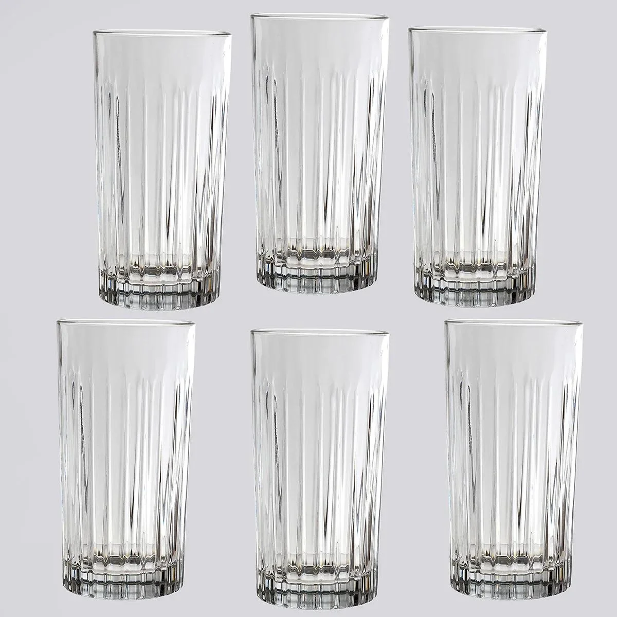 Jumbo RCR Timeless 440 ml Meşrubat Bardağı 6'lı Set