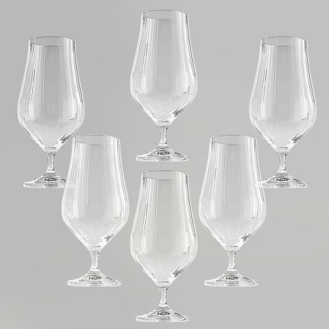 Jumbo Tulipa 540 ml Ayaklı Kokteyl Bardak Takımı 6'lı (500.01.22.0161)