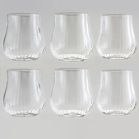 Jumbo Tulipa Tumbler 350 ml Optikli 6'lı Bardak Takımı 500.01.22.0165