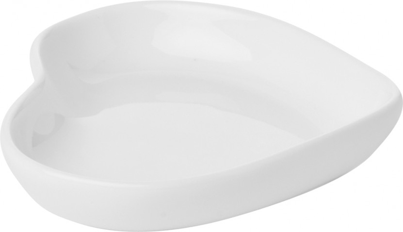 Güral Porselen Kalp 08 Cm Sos Tabağı Dekorsuz ( KLP08ST00 )